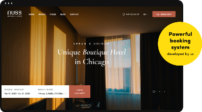 Jasa Pembuatan Website Hotel